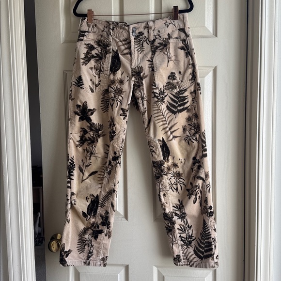 Floral Pilcro Low-rise The Wanderer Pants - Picture 3 of 7